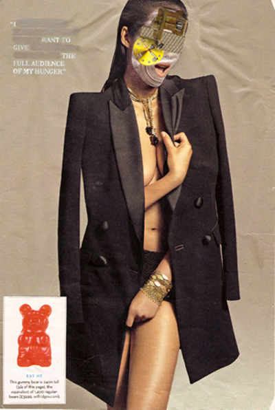 Anielka Hampson Collage Eat Me